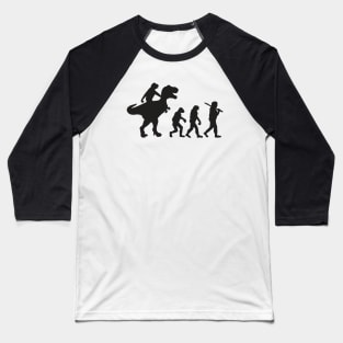 Jurrasic Evolution Baseball T-Shirt